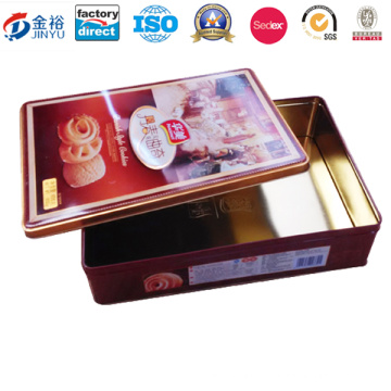 Rectangle Shaped Metal Promotional Wine Box for Wine Beer Storage